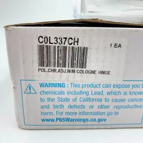 C0L337CH C.R. LAURENCE Pack Cologne Wall Mount Hinge #2