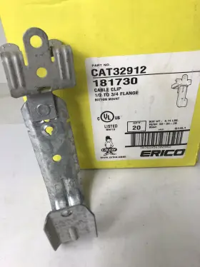 CAT32912 CADDY Cable Clip Flange Bottom Mount