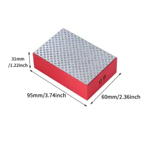 16323088673857 CALIDAKA Set Diamond Polishing Pads Glass Sand #2