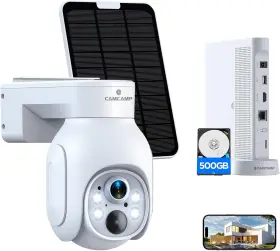 SC23X CAMCAMP Solar Security Cameras Wireless Battery