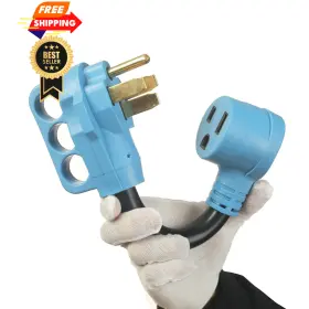 5F-9D1A-NPFP CAMPELIFY Rv Plug Welder Power Adapter Nema Amp