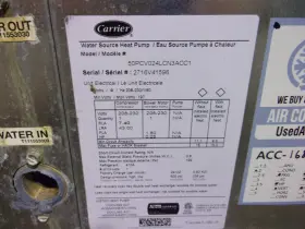 ACC16877 CARRIER Central Air Conditioner Geothermal Heat Pump #2