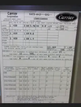 ACC18266 CARRIER Central Air Conditioner #2