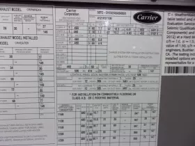 ACC19022 CARRIER Central Air Conditioner #2