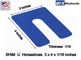 MPP03B CEAJAE Structural Shim Horseshoes Pack #2