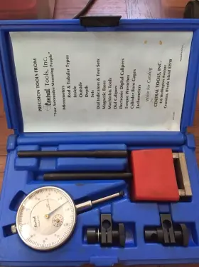 06410-00 CENTRAL TOOLS Dial Indicator Set Mag