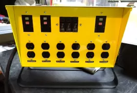 992P2X1-2 CEP Box Power Phase Outlets Lower Amp Gfci