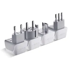 CT-EU-4SET CEPTICS Plug Adapter Pack Set Europe