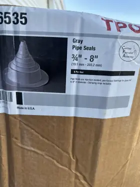 316535 CFA Tpo Pipe Seals