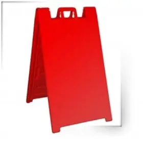 1225RD CHAOS SUPPLIES Safety Frame Simpo Sign Stand Marketing