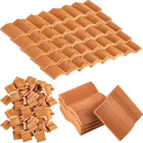 TILES-96 CHARNIOL Miniature Roof Scale Mini Clay Realistic
