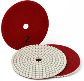 AWS02-2 Casaverde Step Polishing Pads Granite