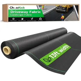 744585819175 CHOCIKICK Driveway Fabric Landscape Weed Barrier