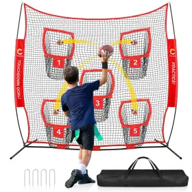 SP0361 CHOIANA Football Net Target Pocket Quarterback Trai