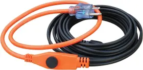 Clear Power Cpph004 Water Pipe Heating Cable - 18ft Indoor 126 Watts Built In Thermostat With