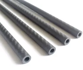 Cncarbonfiber Tube-tg1006420m-4p 4pcs 2mm Wall Thick Carbon Fiber Tube 10x6x420mm 3k Roll Wrapped Twill Matte
