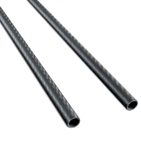 Cncarbonfiber Tube-tm0001210500m 2pcs Carbon Fiber Tube 12x10x500mm 3k Roll Wrapped Twill Matte Finish