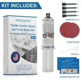 768488377273 COCOMFIX Quartz Countertop Chip Repair Traceless #2