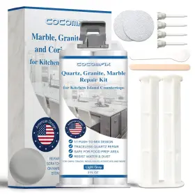 SYLR-01 COCOMFIX Quartz Countertop Chip Repair Light Marble