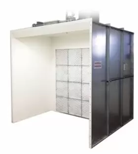 IB-14-07-07-00-S COL-MET Front Paint Spray Booth