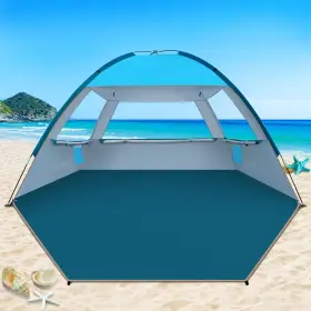 974596037129 COMMOUDS Beach Tent Sun Shade Person Upf