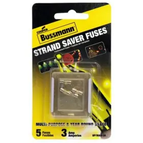 5809016 COOPER BUSSMANN Bp Glass Acting Fuse Carded