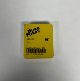 BK-MDL-30 COOPER BUSSMANN Glass Tube Fuse Amp Delay