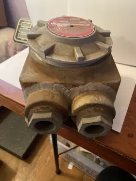 GUB01 COOPER CROUSE-HINDS Ype Nx Explosion Junction Enclosure #3