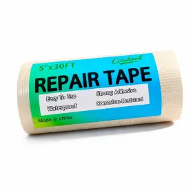 Cosdam Dx01 Clear Heavy - Duty Waterproof Vinyl Repair Tape 30ft X 5 Inch For Fabric Boat C