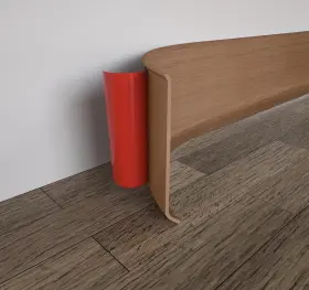 B0F1LW7L4C COUKIU Baseboard Molding Adhesive Wall Base Wood