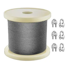 Wirerope COZYSMART Feet Steel Wire Rope Railing Balustrade