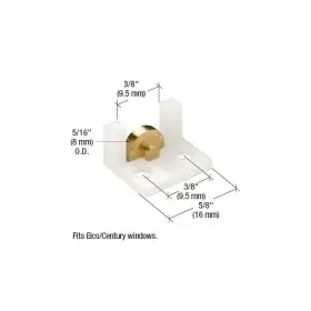 G3061 CRL Sliding Window Roller Wheel Elco Century