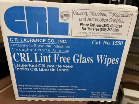 B0064OX972 CRL Localization Lint Glass Wipes Pop Up Dispenser