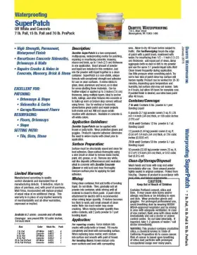 783961438814 DAMTITE Concrete Patch Repair Pail #2