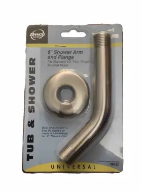 Flange DANCO Shower Arm Finish Bathroom