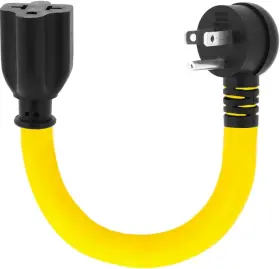YDA-037 DEALTUS Ac Plug Blade Down Angled Amp Household