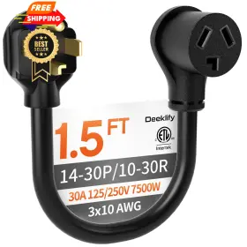 766997738622 DEEKLIFY Prong Dryer Adapter