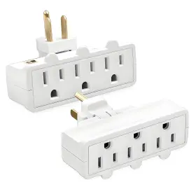 400013 DERSUR Plug Wall Adapter Outlet Grounded