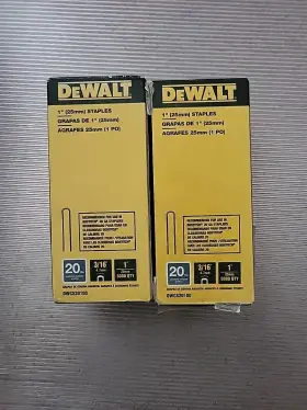 DWCS20100 DEWALT Crown Hardwood Flooring Staples