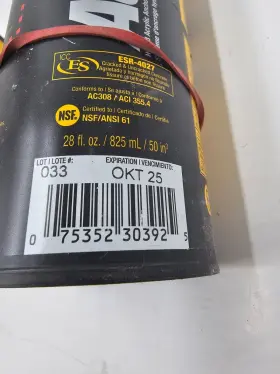 PFC1271150 DEWALT Acrylic Injection Adhesive Anchoring #3