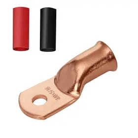 4-0X5-16 DHYANAOM Copper Wire Lugs Awg Stud Tubular Ring