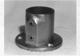 150-R-PC DIAMOND ALUMINUM Rail Round Base Flange