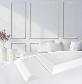 WDT01 Wall Panel Molding Set Frames Assemble Wainscoting