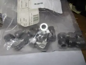 DL-6-S DK-LOK USA Union Elbow Steel Double Ferrule Tube