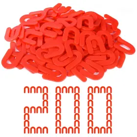 TLSTS-1-8-200PCS-RED DOJOBKINB Horseshoe Shims Tile Spacers