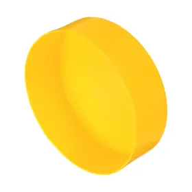 Duefixing 679134686581 Yellow 170mm Rubber End Caps Round Vinyl Plug Insert Flexible