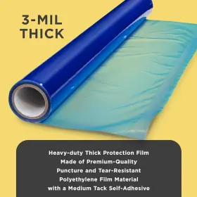 4165S-3 DURA-GOLD Floor Film Roll Adhesive #3