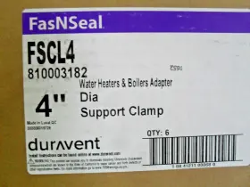FSCL4-4 DURAVENT Fasnseal Clamp