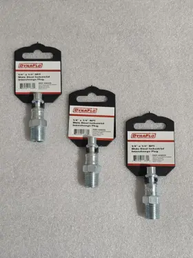 430020 DYNAFLO Npt Steel Interchange Plugs