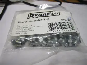 58773 DYNAFLO Straight Steel Zinc Grease Fitting Ball Check
